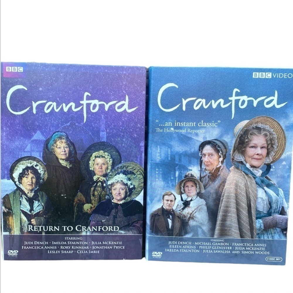 𝅺CRANFORD: The Complete Series (2007-2010) DVD 2-disc set & Return to Cranford